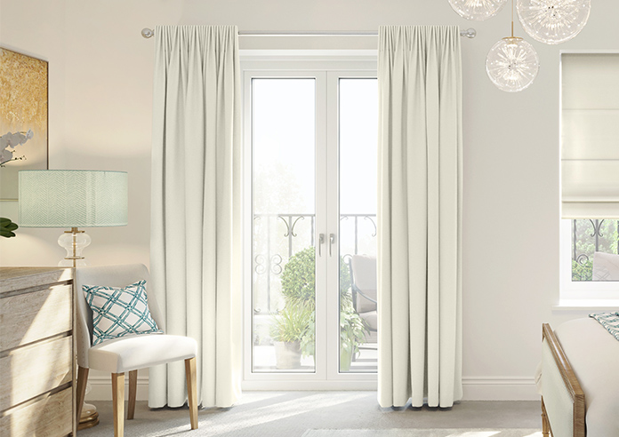 Menton, Oyster - Made to Measure Curtains - Image 3
